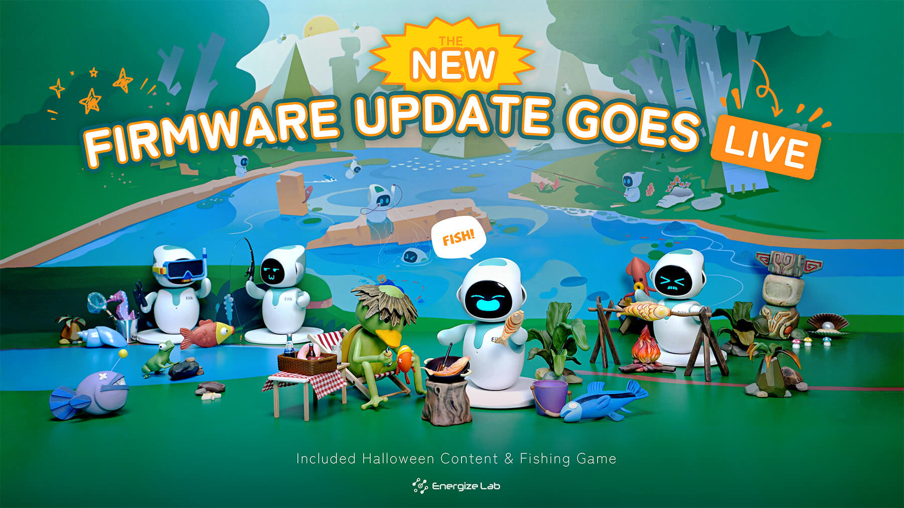 The New Firmware Update Goes Live! (Included Halloween Content & Fishing  Game)